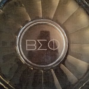 Beta Epsilon Phi Glass Platter